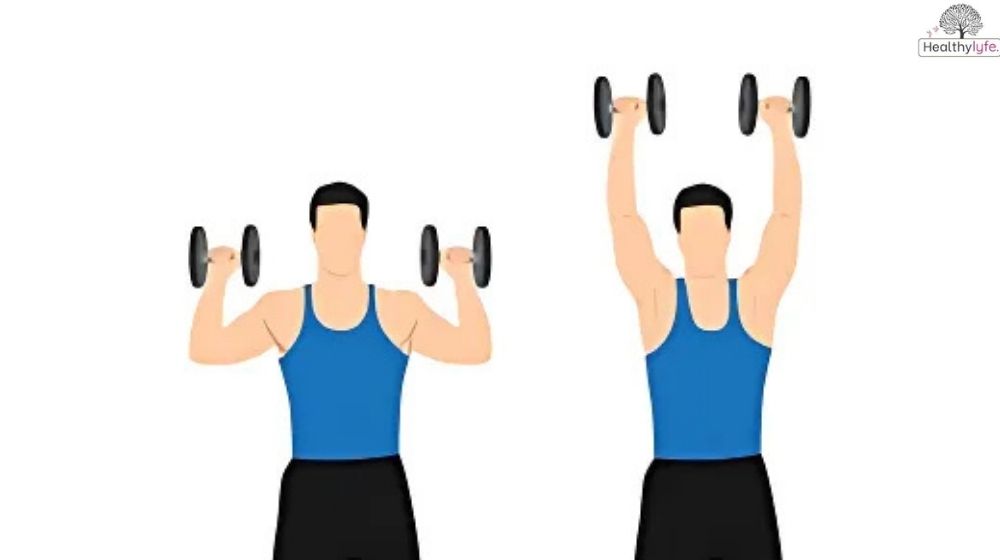 Better for Joints and Muscles Overhead Dumbbell Press Exercise